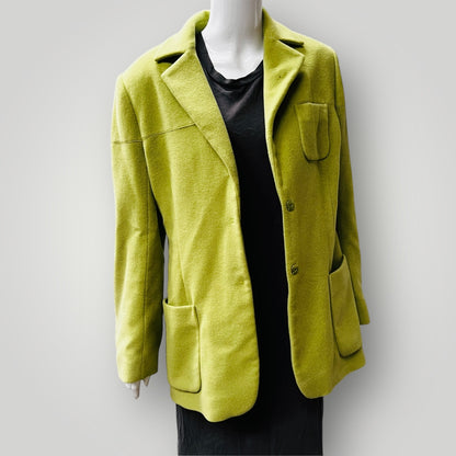 2000z nz vintage / ASHLEY FOGEL / angorra merino blazer / 12 (3881652122897285600)