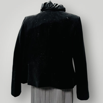 1990s aussie vintage / CARLA ZAMPATTI / velvet jacket / s (3881652140273376413)