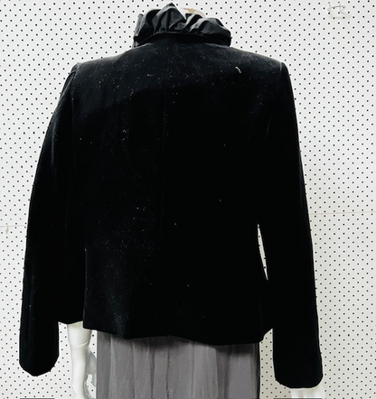 1990s aussie vintage / CARLA ZAMPATTI / velvet jacket / s (3881657968935411994)