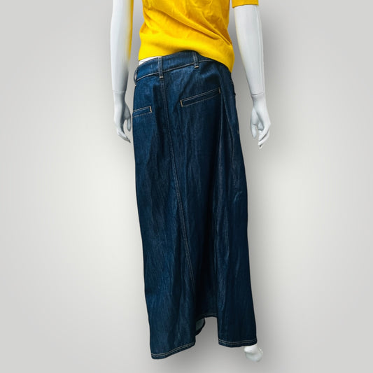 COUNTRY RD / denim maxi skirt / 14 Skirts