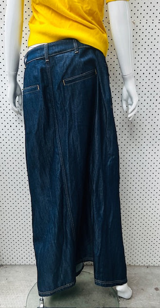 COUNTRY RD / denim maxi skirt / 14 Skirts