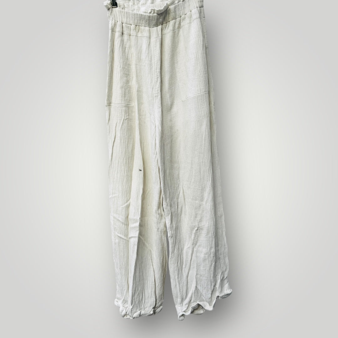MAURIE + EVE / white full pants / 12 (3882098785918951562)