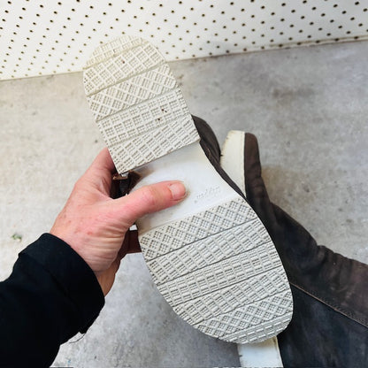 TRIPPEN / TOURIST in brown leather with white sole / 37 / $799 rrp (3882177252780775018)
