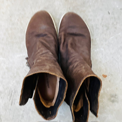 TRIPPEN / TOURIST in brown leather with white sole / 37 / $799 rrp (3882177258390912115)