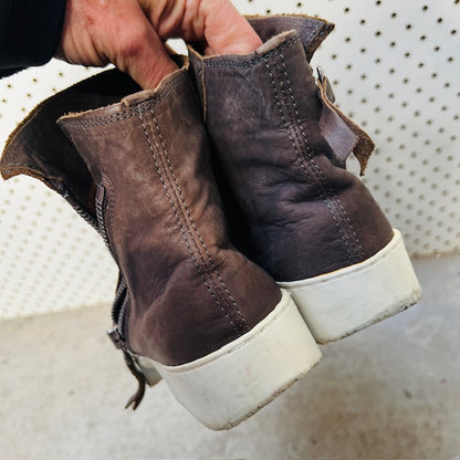 TRIPPEN / TOURIST in brown leather with white sole / 37 / $799 rrp (3882177260189267573)