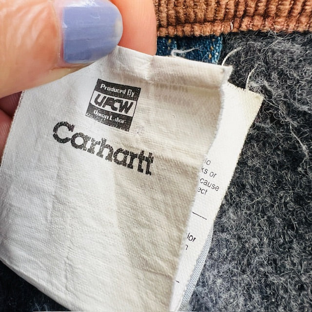 1990s american vintage / CARHARTT / denim chore jacket / L Jackets