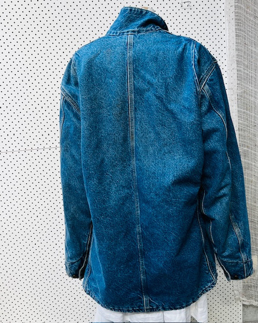 1990s american vintage / CARHARTT / denim chore jacket / L Jackets