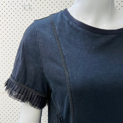 TRELISE COOPER / 'medium flare' tee in black / s (3882692294758755315)