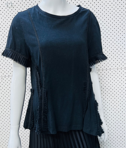 TRELISE COOPER / 'medium flare' tee in black / s (3882774044244140886)