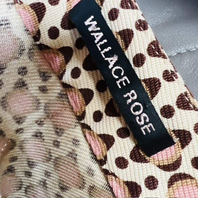 1990s nz vintage / WALLACE ROSE / silk skirt / 10 Skirts