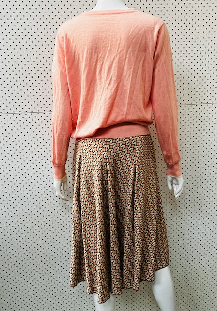 1990s nz vintage / WALLACE ROSE / silk skirt / 10 Skirts