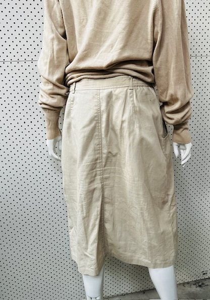 1980s nz vintage / CARAVELLE / cotton skirt / s (3882884753069917186)