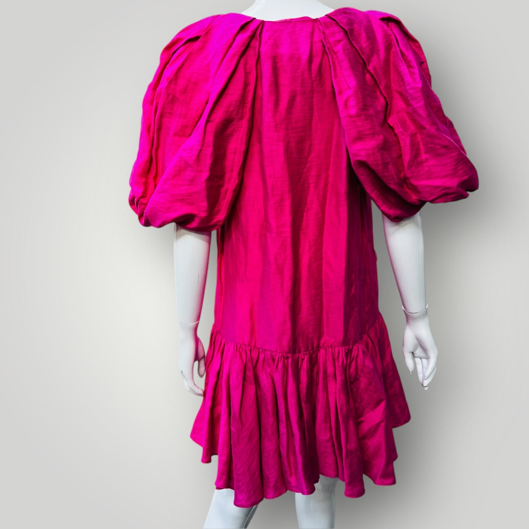 ACKLER / 'wheatland' mini dress / s (3883203688090595036)