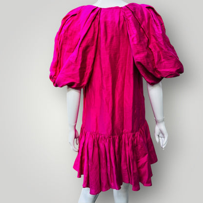 ACKLER / 'wheatland' mini dress / s (3883203688090595036)