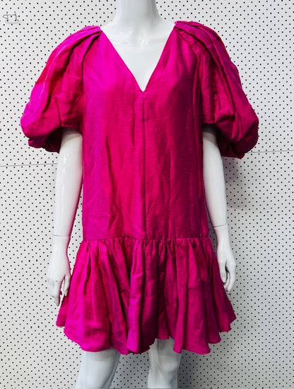 ACKLER / 'wheatland' mini dress / s (3883205811093022598)