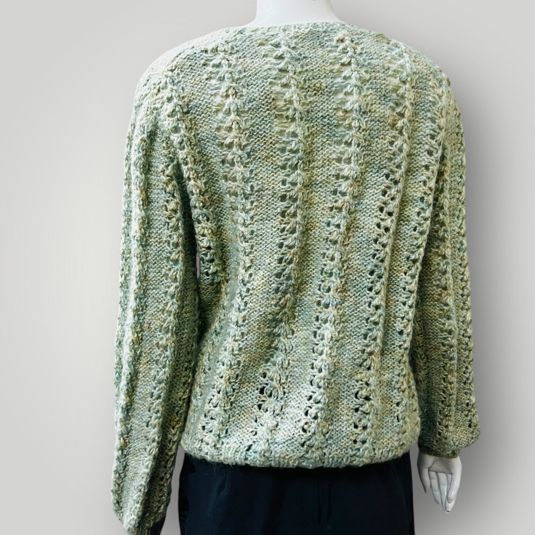 hand knitted / soft wool cardigan / s/m Tops & shirts