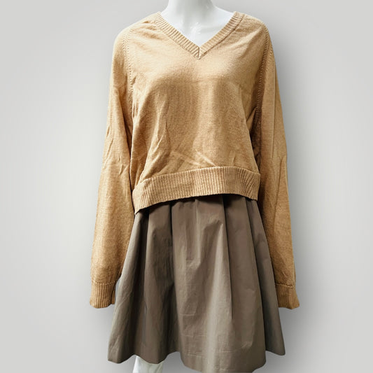 1980s nz vintage / TEKAU / v neck wool jumper / M Tops & shirts