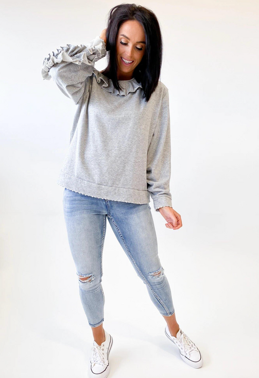 trelise cooper / shoulder on sweatshirt / s Tops & shirts