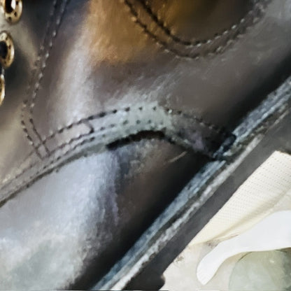 vintage / MCKINLEYS / black leather lace ups / 39/40 (3883479587851682544)