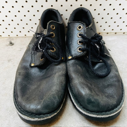 vintage / MCKINLEYS / black leather lace ups / 39/40 (3883479597461274786)