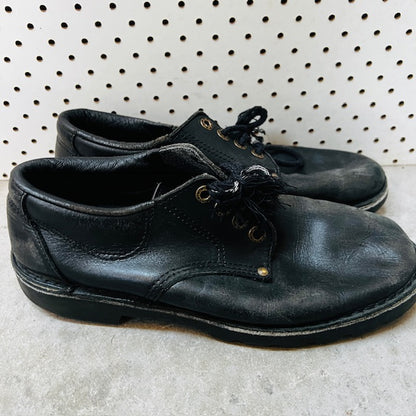 vintage / MCKINLEYS / black leather lace ups / 39/40 (3883479600953633906)