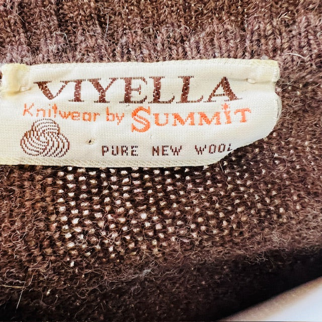 1980s nz vintage / viyella by summit / fair isle jumper / s / pure new wool Tops & shirts