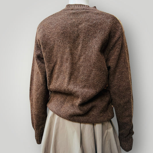 1980s nz vintage / viyella by summit / fair isle jumper / s / pure new wool Tops & shirts