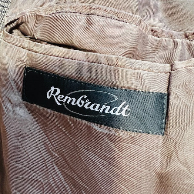REMBRANDT / vintage tweed wool blazer / menswear / L Jackets