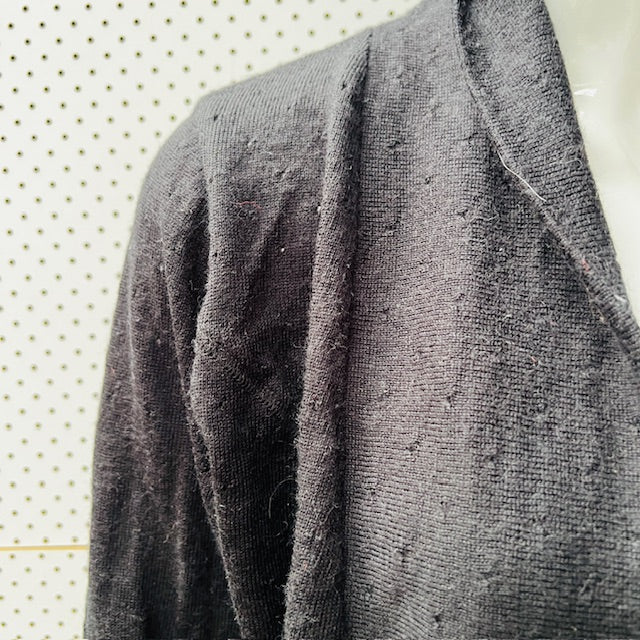 NZ VINTAGE / FLAUNT / merino cardigan / made in NZ / s (3883907106150533469)