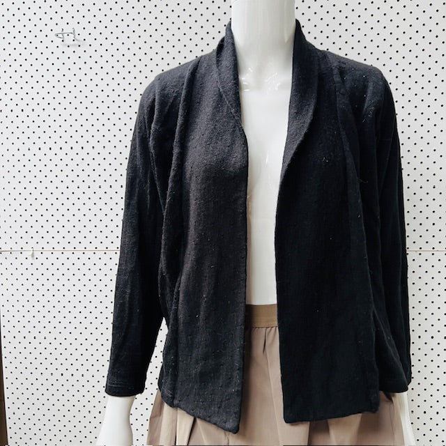 NZ VINTAGE / FLAUNT / merino cardigan / made in NZ / s (3883907107954978101)