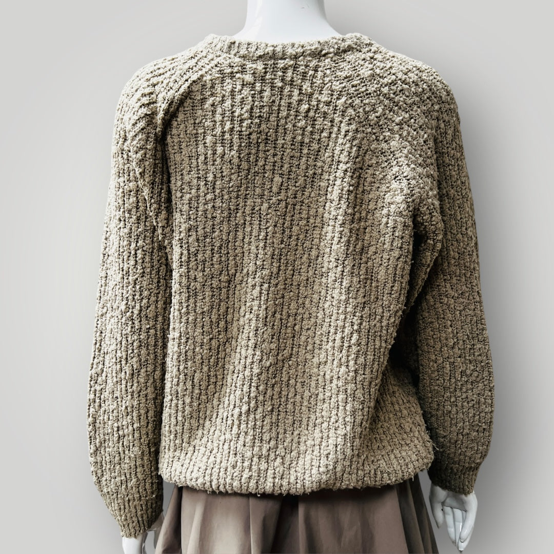 1980s NZ VINTAGE / GENOA chunky jumper / M (3883907318386200109)