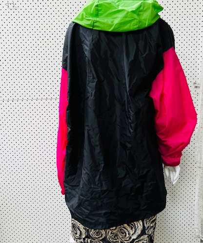 1990s vintage / K-WAY / colourblock windbreaker / XL (3883918353586908527)