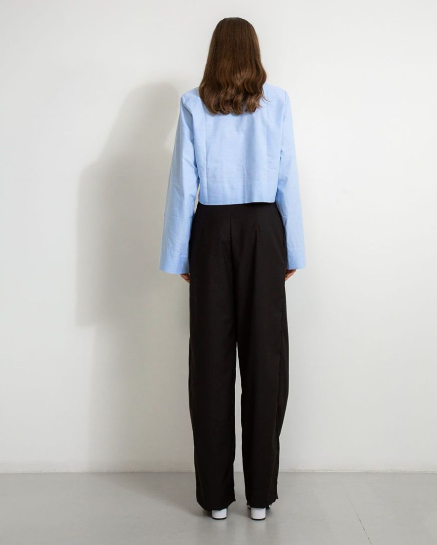 GEORGIA ALICE / bell sleeve shirt / 10 / made in nz / BNWT / $479rrp (3883926638371456755)
