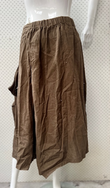 HANDMADE / linen skirt / s (3883988440711026921)