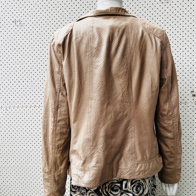 BONiTA / vegan leather jacket / 38 (3883996319368276678)