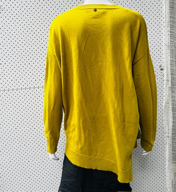 VERGE / 'unwind' wool sweater / chartreuse / L Tops & shirts