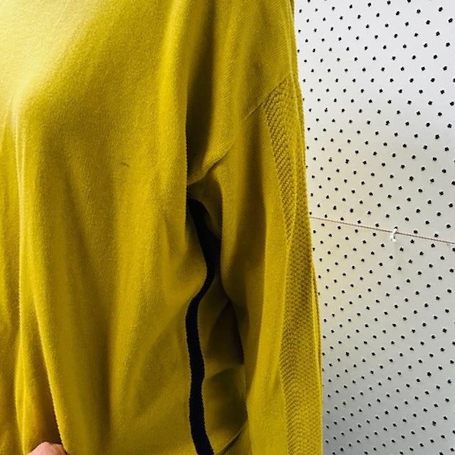 VERGE / 'unwind' wool sweater / chartreuse / L Tops & shirts
