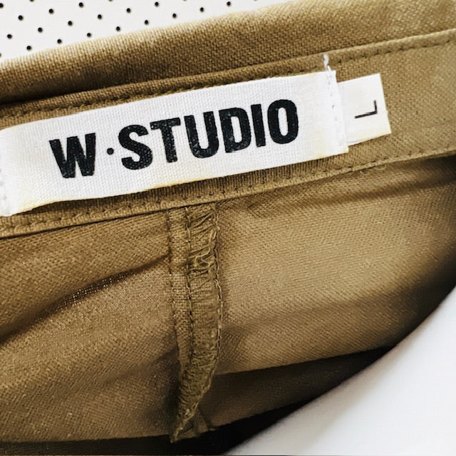 W STUDIO / cinched waist mini dress / s (3884503863042011259)