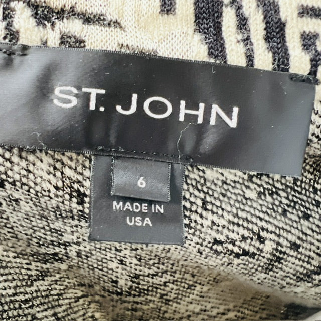 2000s american vintage / ST JOHN woolen jacket cardigan / s / made in usa (3884503922941997186)