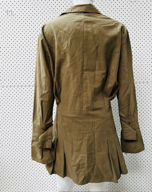 W STUDIO / cinched waist mini dress / s (3884514929102707530)
