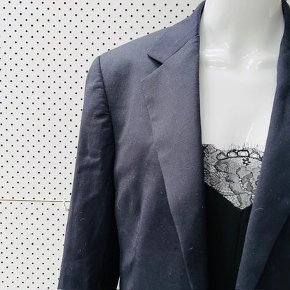 MATTANA / lightweight wool blazer / s/m (3884591711502026646)