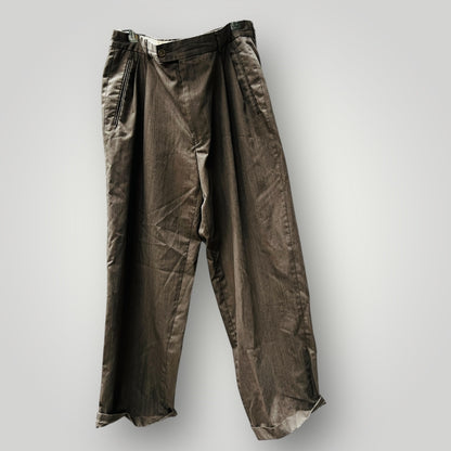 menswear / pleat front pants /  m/l (3884592032072487176)