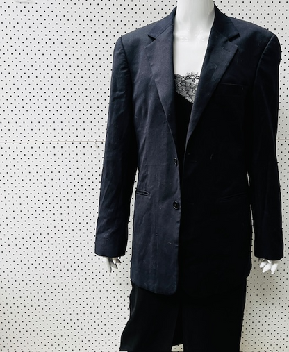 MATTANA / lightweight wool blazer / s/m (3884594980273321684)