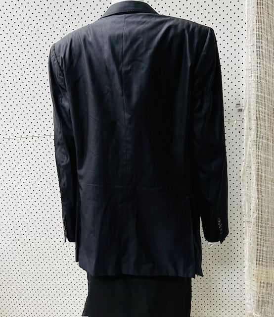 vintage LANVIN / lightweight wool+silk blazer / 50 Jackets