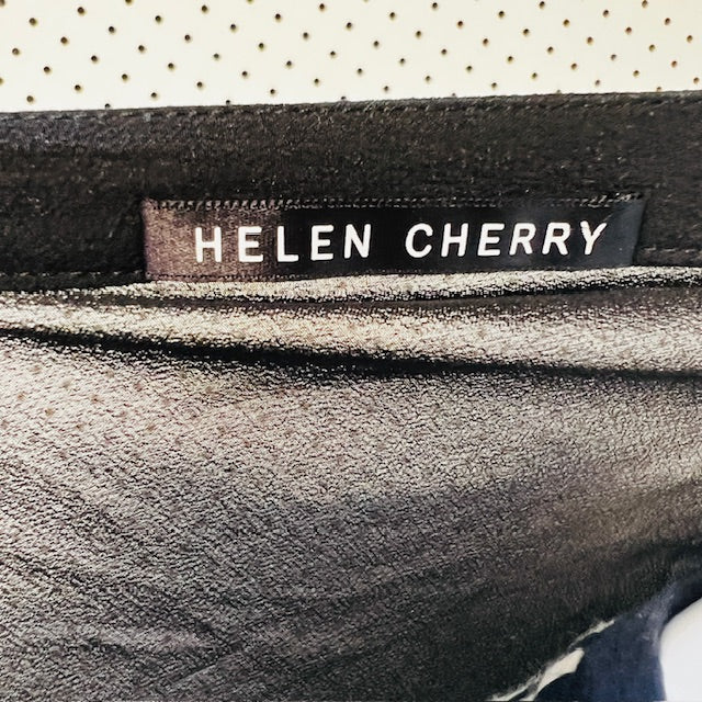 HELEN CHERRY / 100% silk / kimono jacket or overdress / s (3884682662474482667)