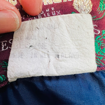 1960s nz vintage / CHEVIGNON / blue wool duffel coat / m/l (3884682673260394380)