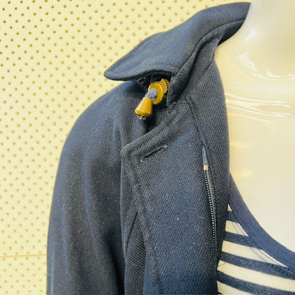 1960s nz vintage / CHEVIGNON / blue wool duffel coat / m/l (3884682679770082565)