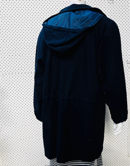 1960s nz vintage / CHEVIGNON / blue wool duffel coat / m/l (3885026820651513933)