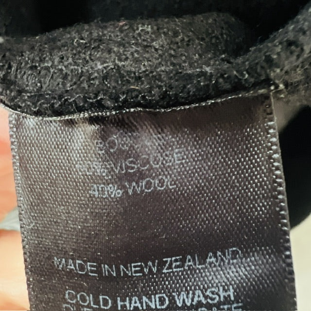PAULA RYAN / wrap wool jacket / s / nz made (3885114700467868053)