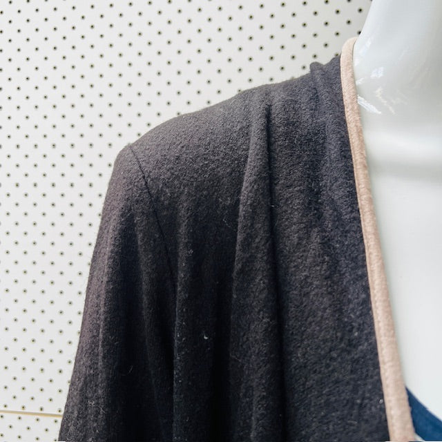 PAULA RYAN / wrap wool jacket / s / nz made (3885114705538238449)
